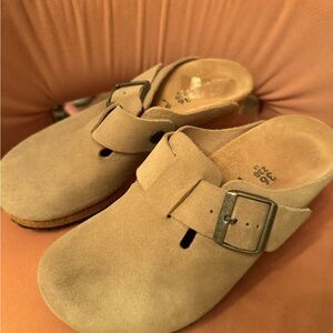 Women’s Papillo by Birkenstock Tan Clog Heels